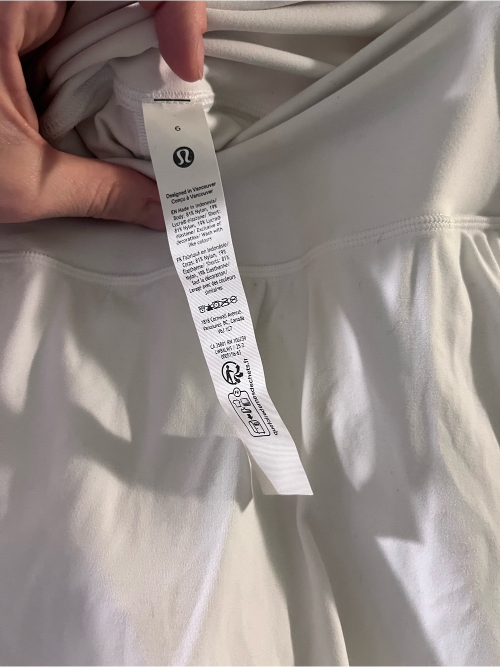 lululemon Align High-Rise Skirt Bundle: White, Black, Espresso, Size 6 - Picture 6 of 8